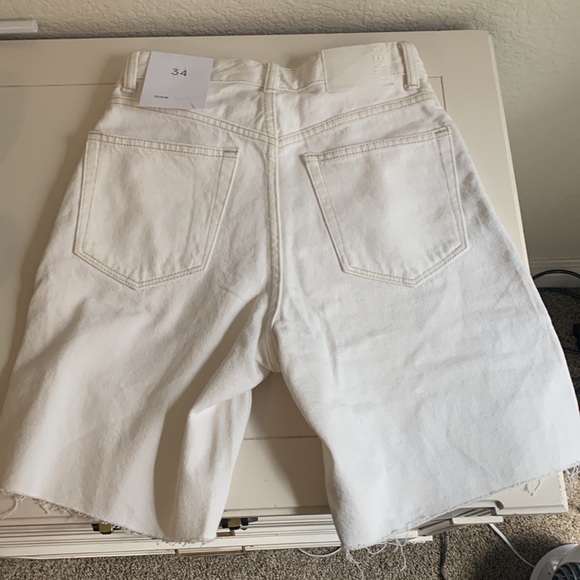 Super cute denim white shorts! Message for offers:) - Picture 2 of 4
